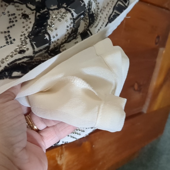 FREE PEOPLE* Speak Easy mini dress beaded and sequined open back sleeveless - Picture 14 of 14